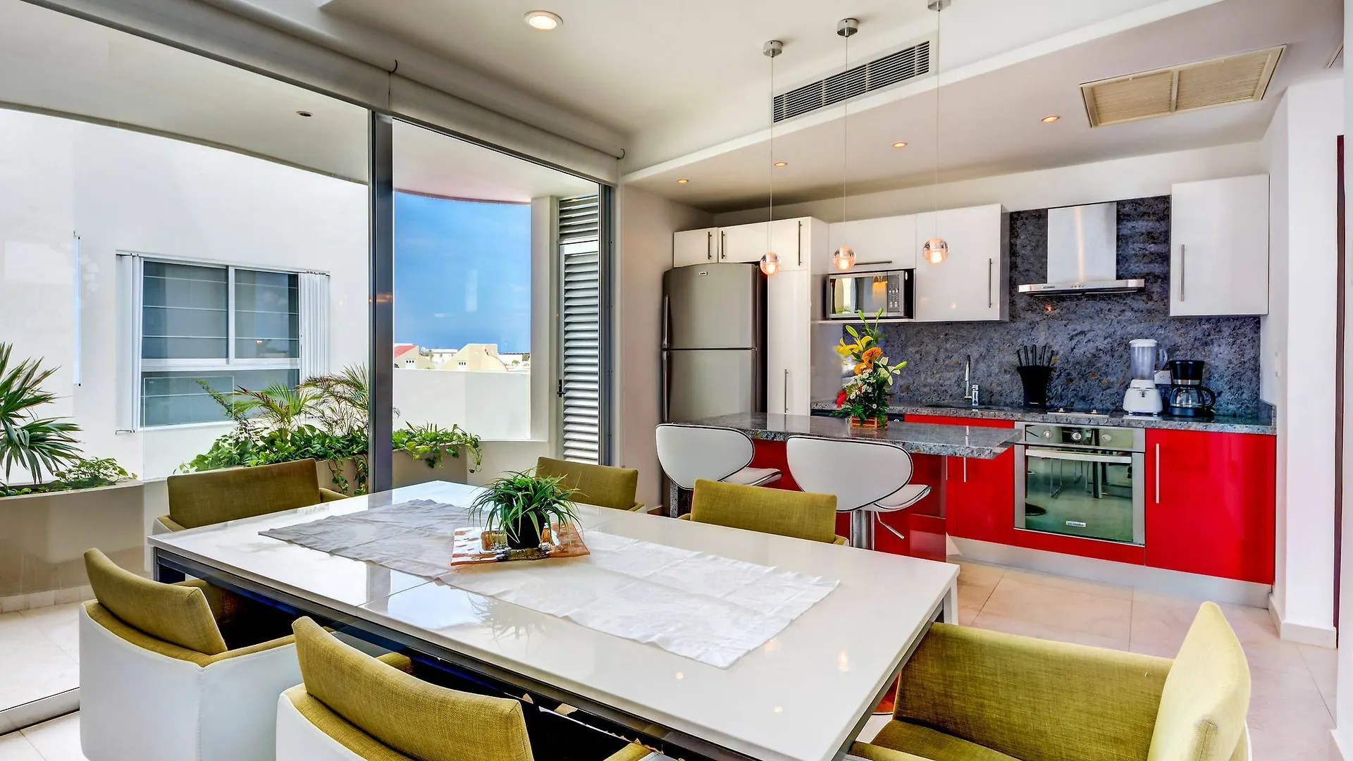 شقة Penthouse Skyline 2Br 2Bathr & Balconies بلايا ديل كارمن المكسيك