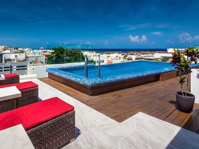 شقة Penthouse Skyline 2Br 2Bathr & Balconies بلايا ديل كارمن