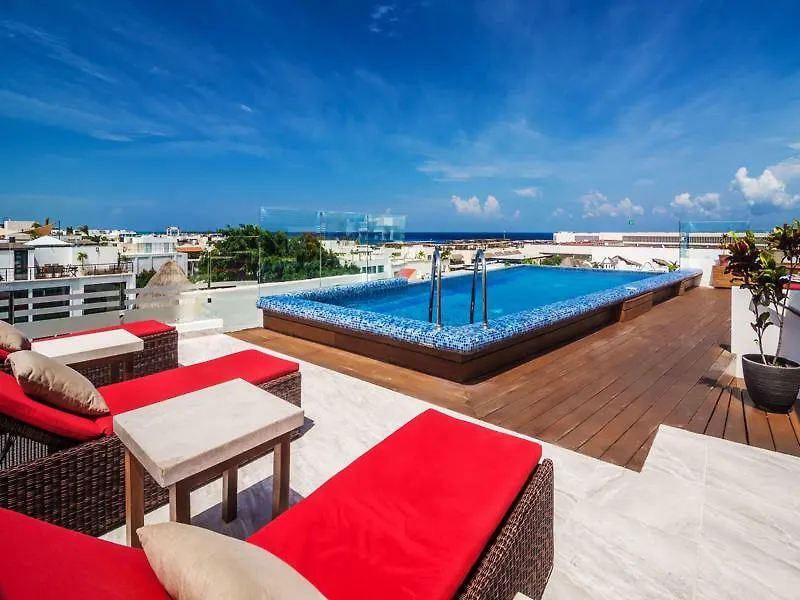 Penthouse Skyline 2Br 2Bathr & Balconies Apartment Playa del Carmen